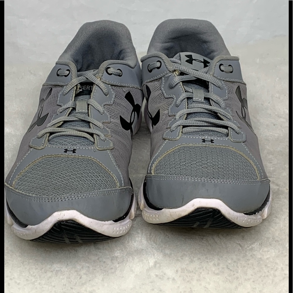 Under Armour Men's Micro G Assert 6 Running Shoes size 13 Steel gray with black